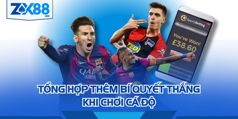 Tổng hợp thêm bí quyết thắng khi chơi cá độ